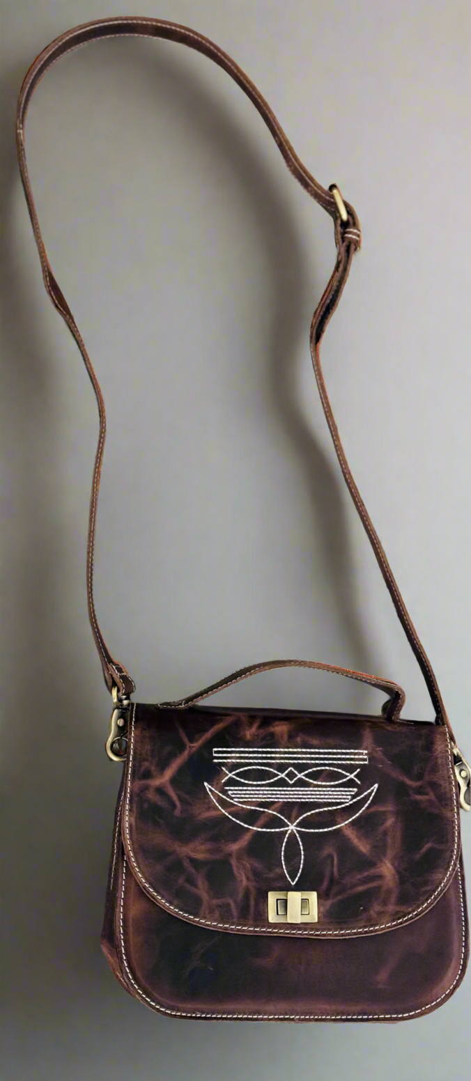 Rustic Western Leather Bag