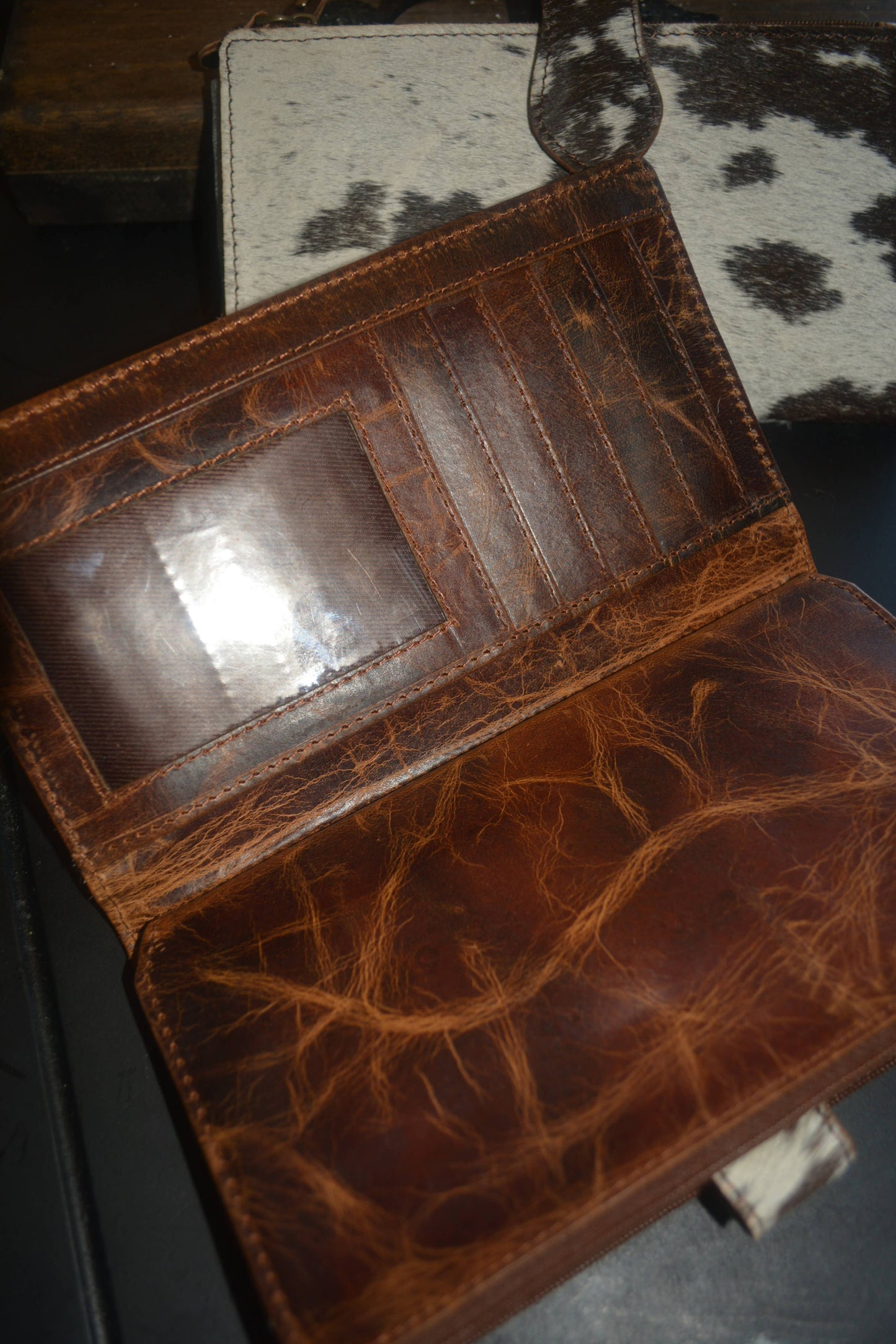Cowhide wallet