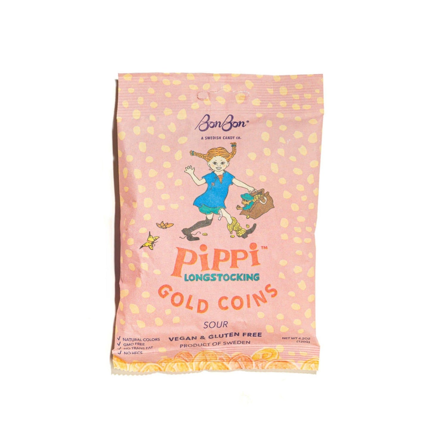 Pippi Longstocking Gold Coin Candy