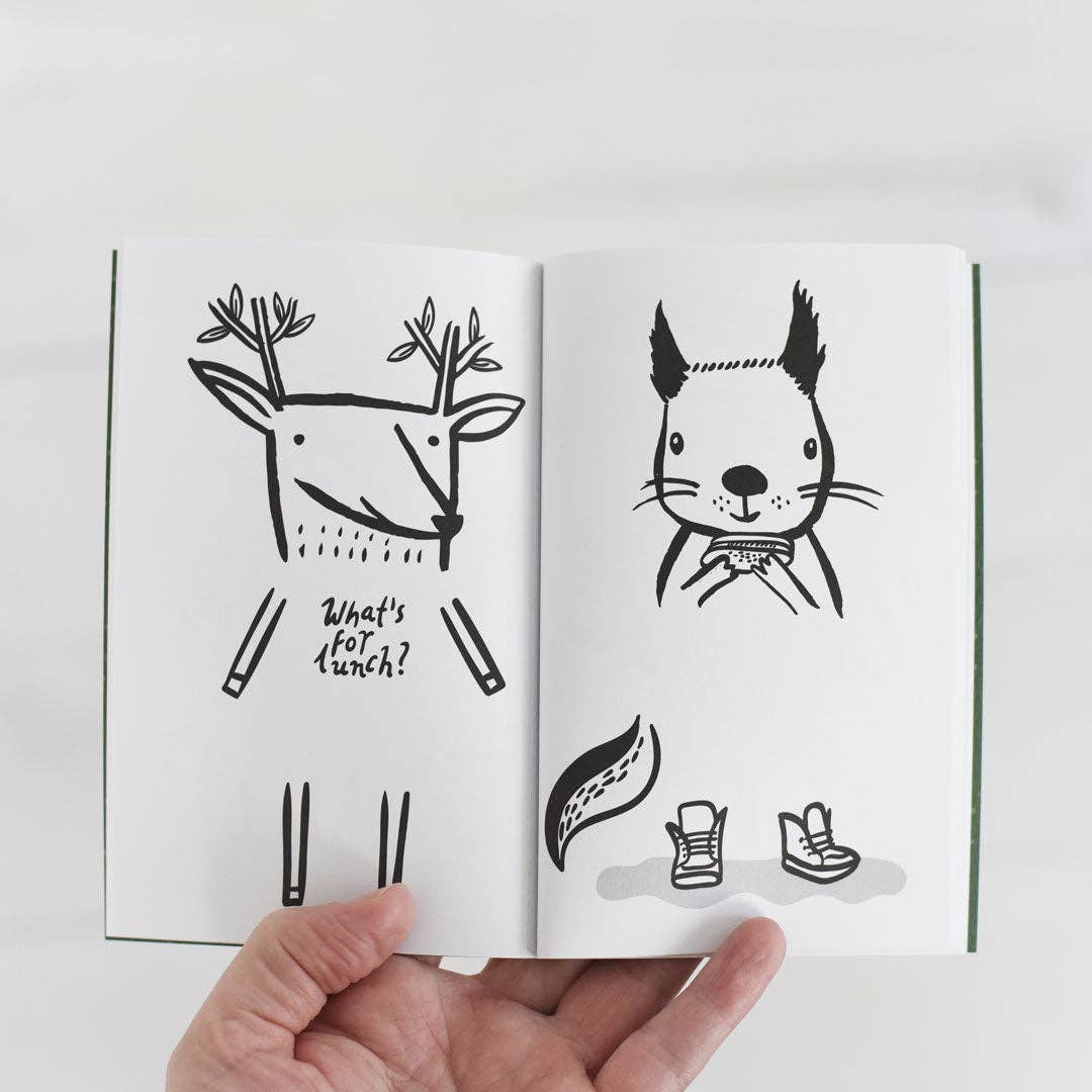 32 Ways to Dress Woodland Animals Coloring