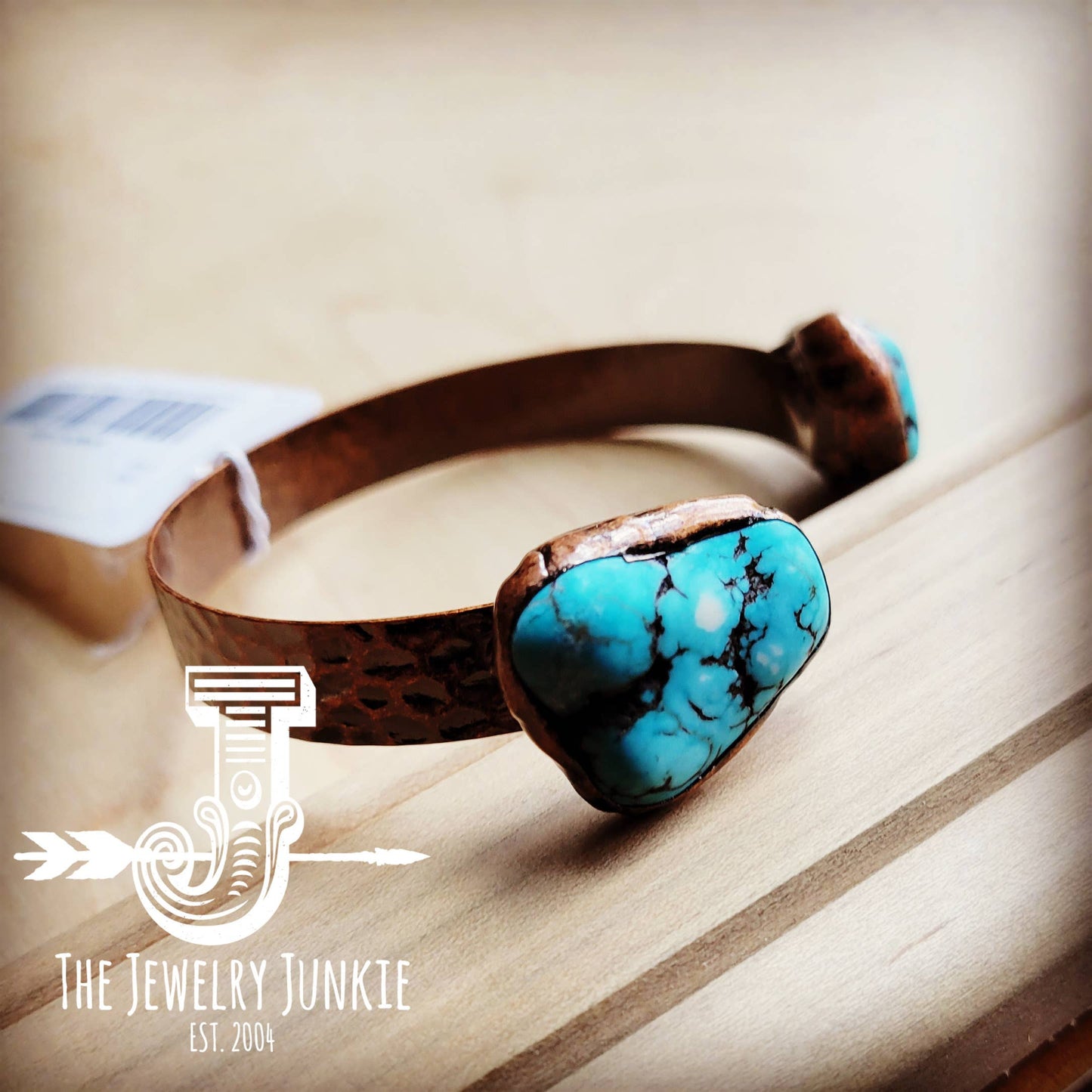 Genuine Natural Turquoise Cuff Bangle Bracelet
