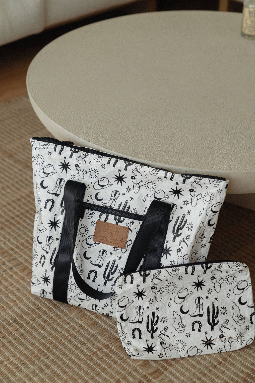 Western Water Resistant Tyvek Printed Pouch