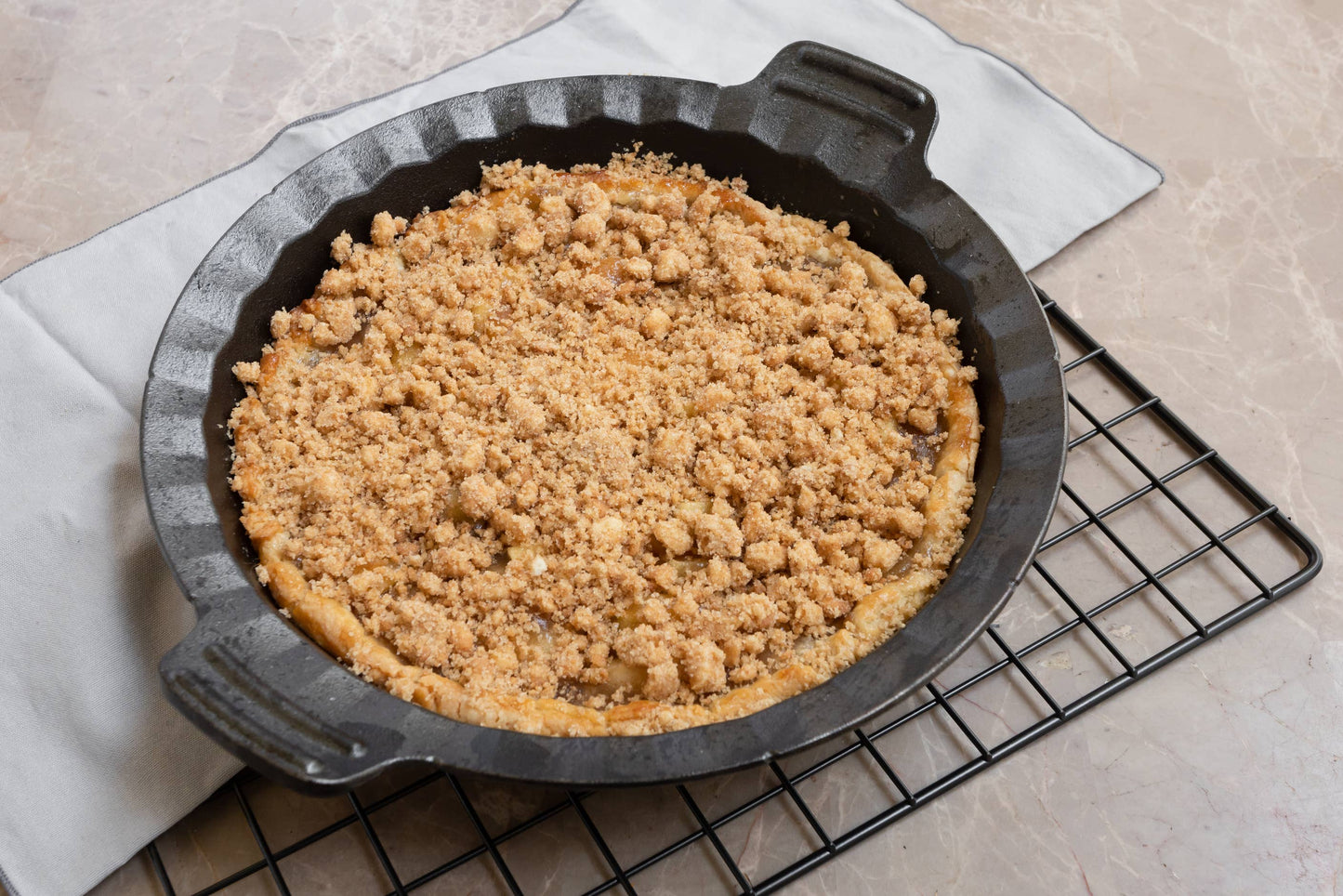 Cast Iron Pie Pan