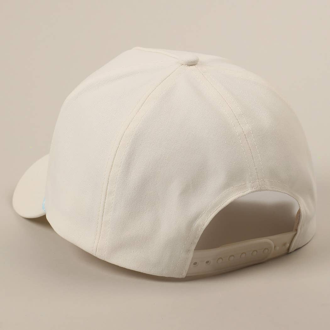 Woman's USA Patch Trucker Hat