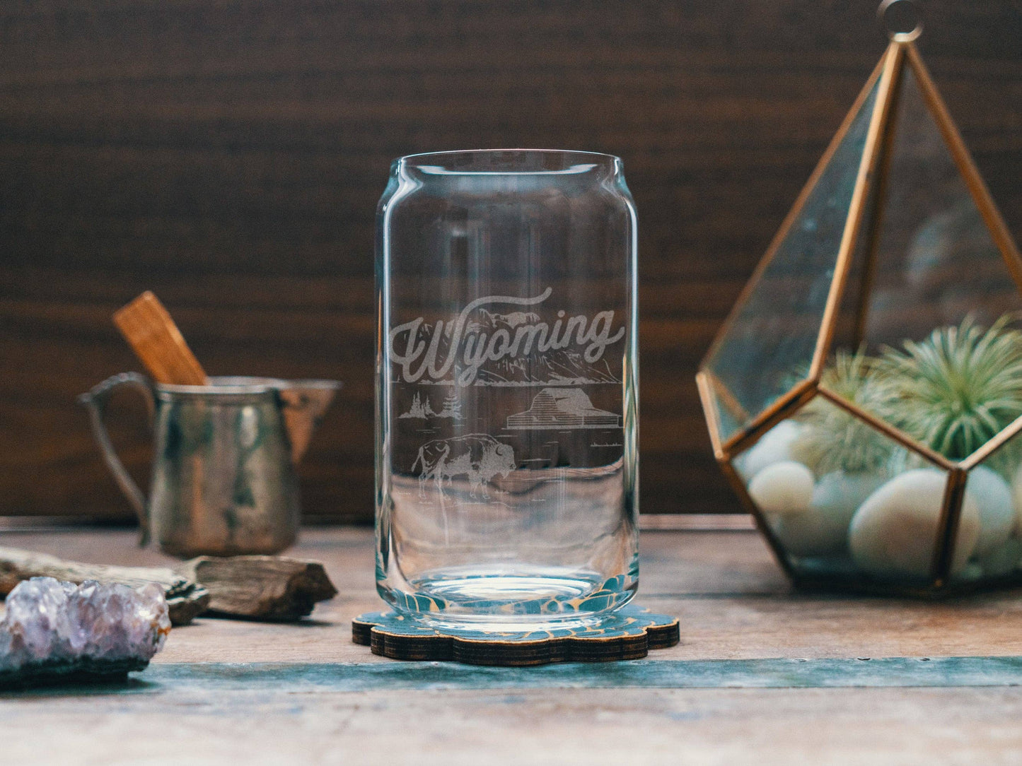 Wyoming State Drinking Glasses
