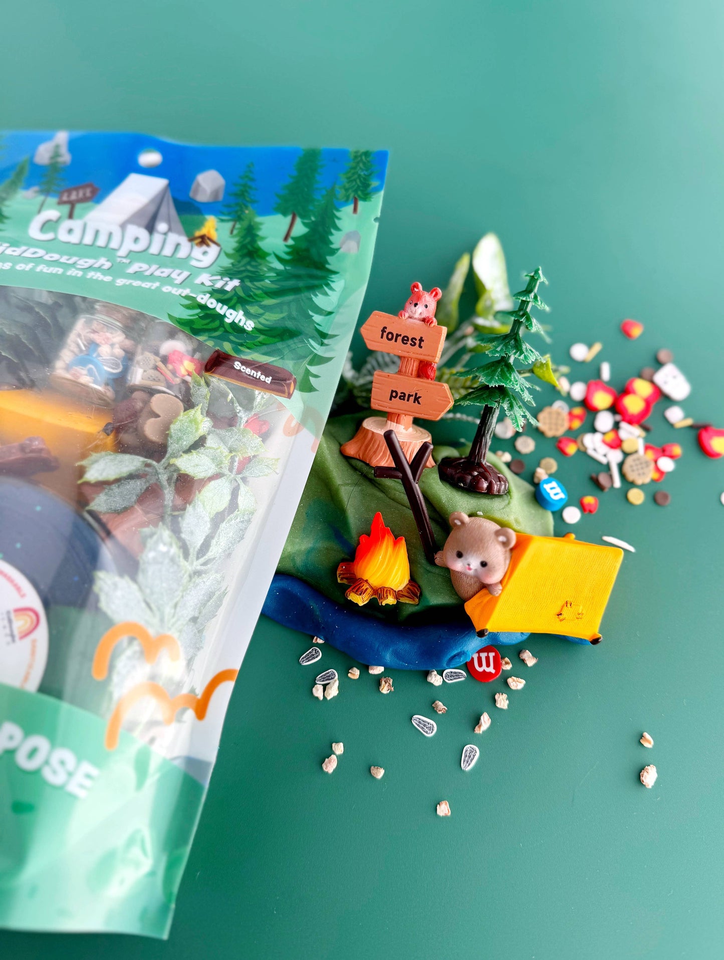 Camping Play Dough