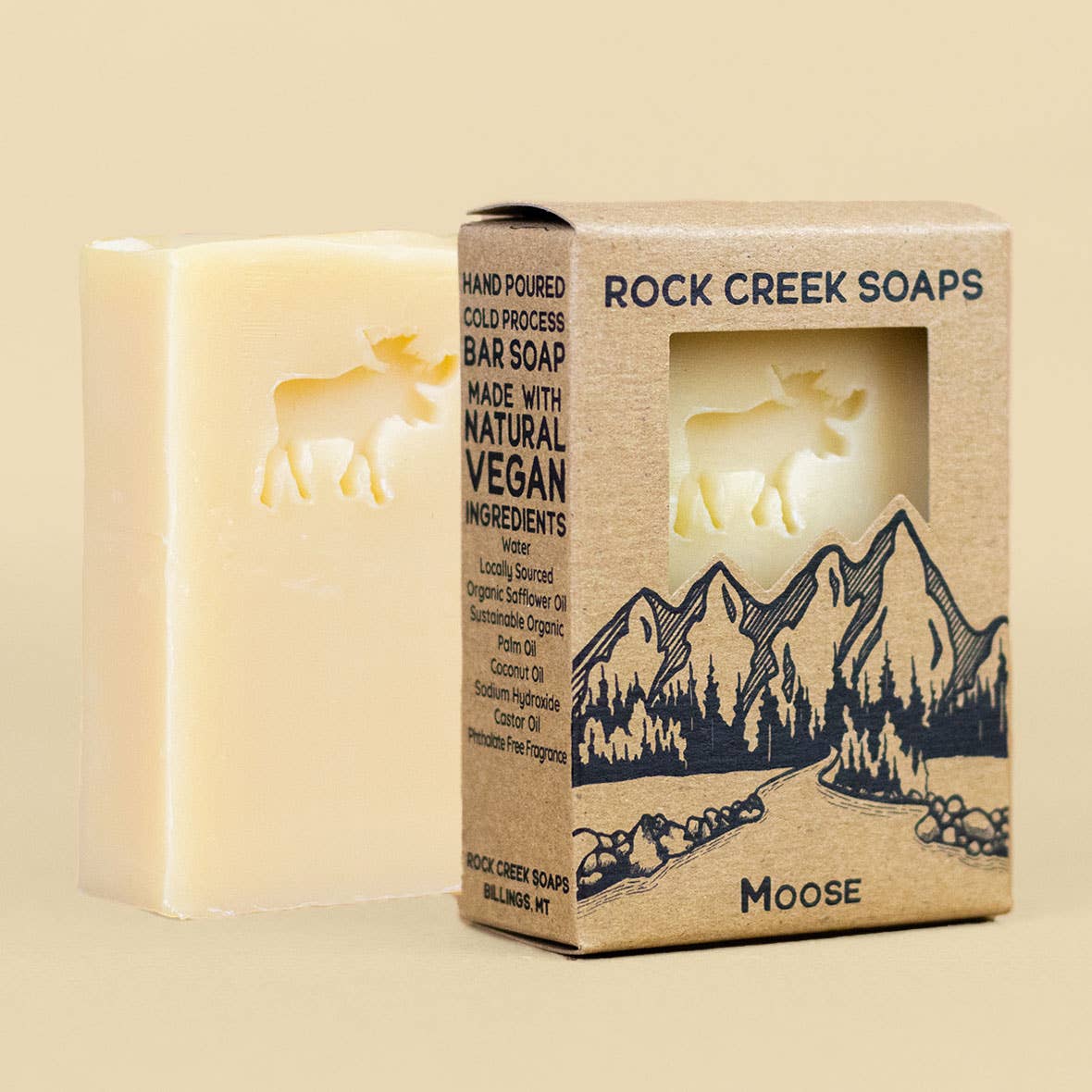 Moose Bar Soap: Balsam & Cedar