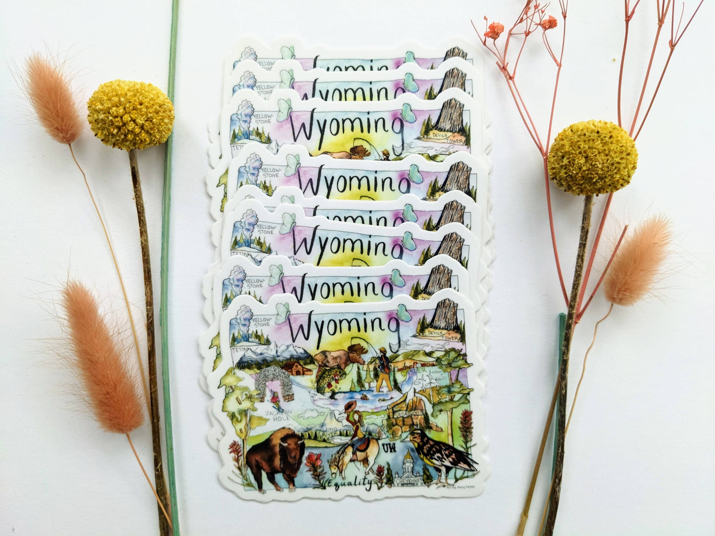 Wyoming Stickers