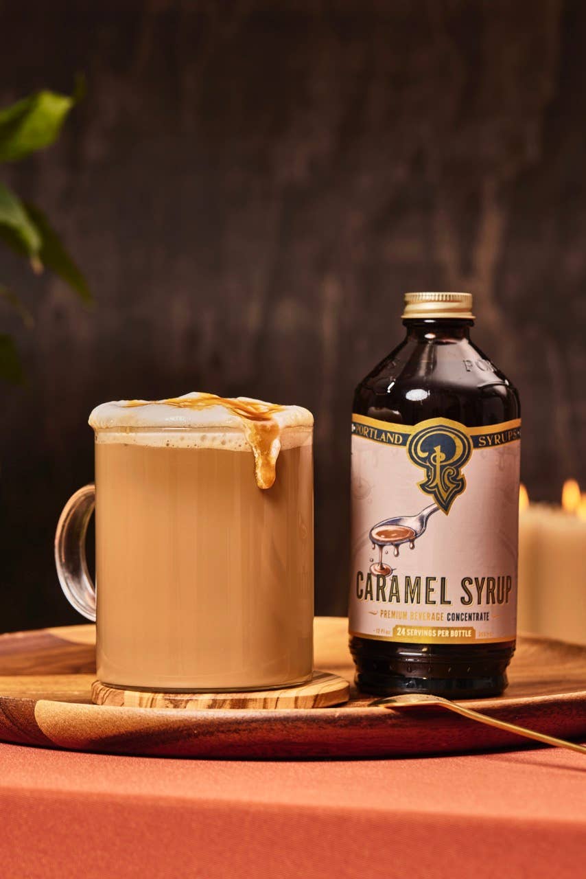 Coffee Syrups - Vanilla, Hazelnut, Caramel