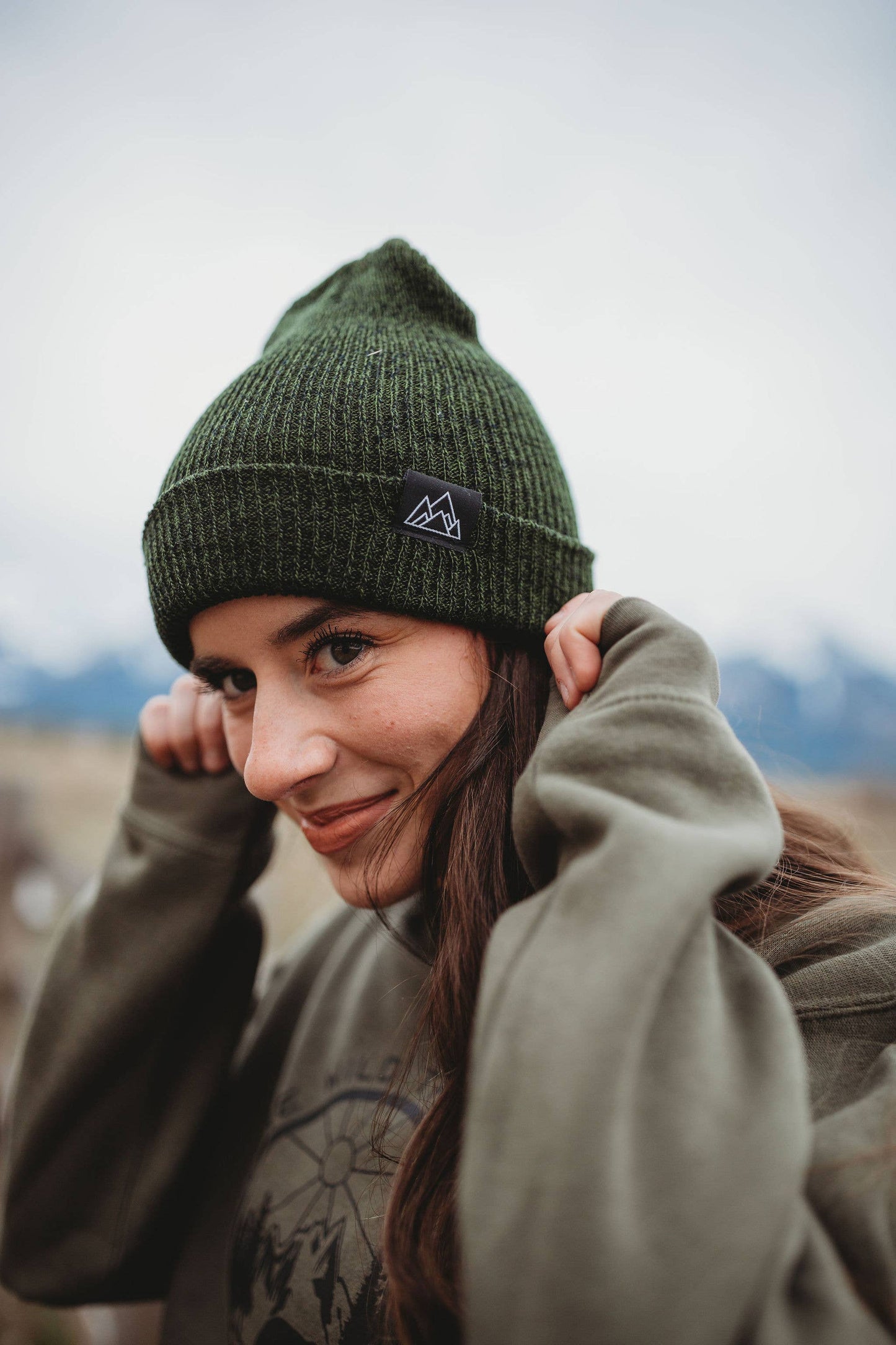 Fishermen Beanie: Woman's Green