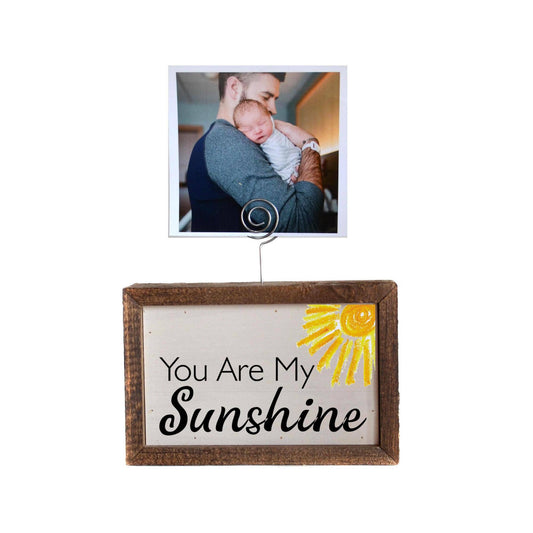 6X4 You Are My Sunshine -Picture Frame Block -
