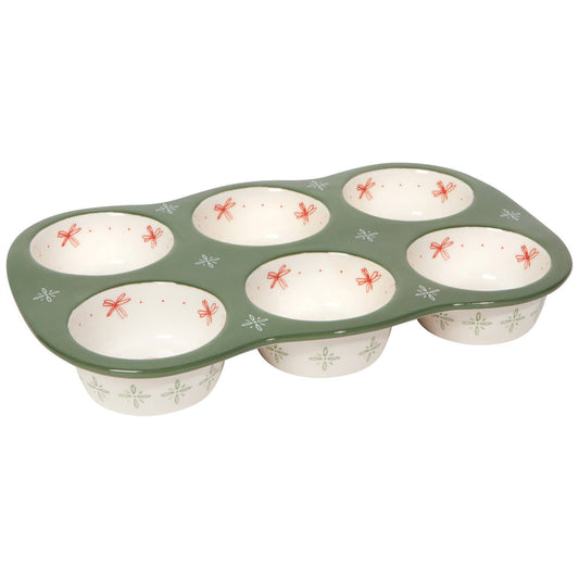 Stoneware Muffin Pan