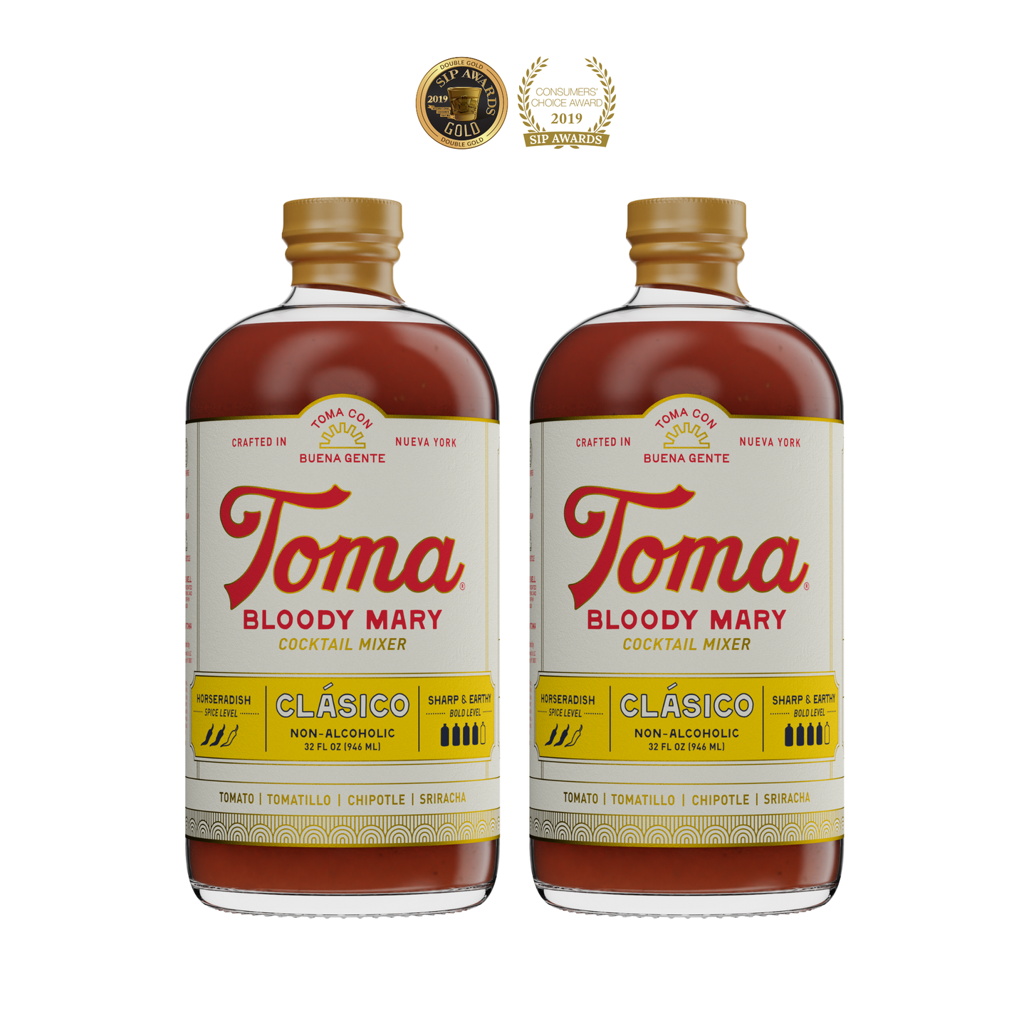 Toma Bloody Mary Mixer - CLASICO 32oz