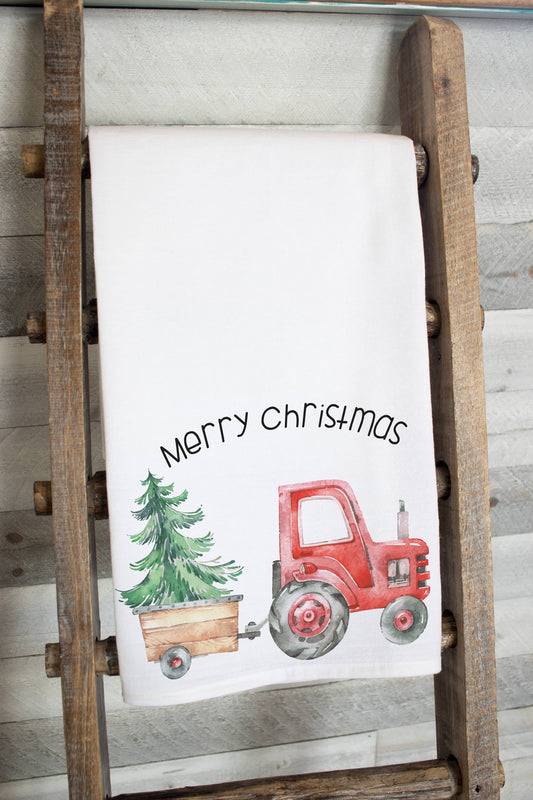 Christmas Tractor