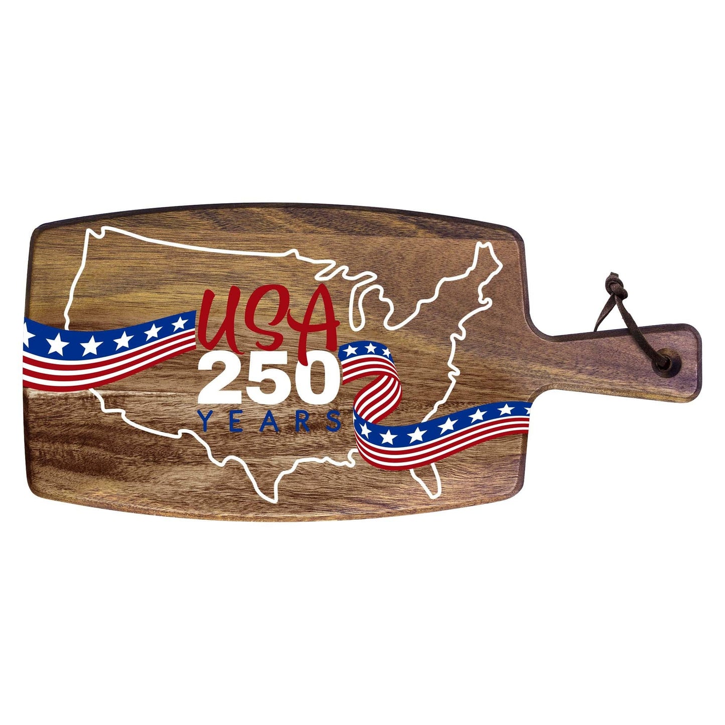 USA 250th Anniversary Wood Charcuterie Board