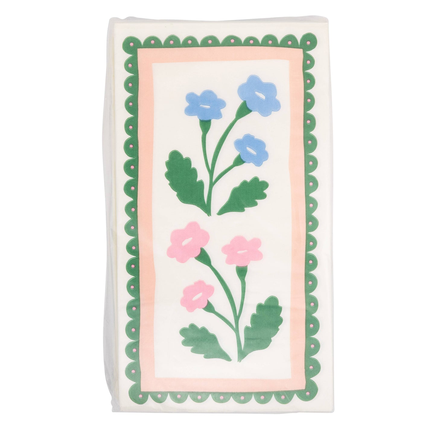Floral Border Party Napkin