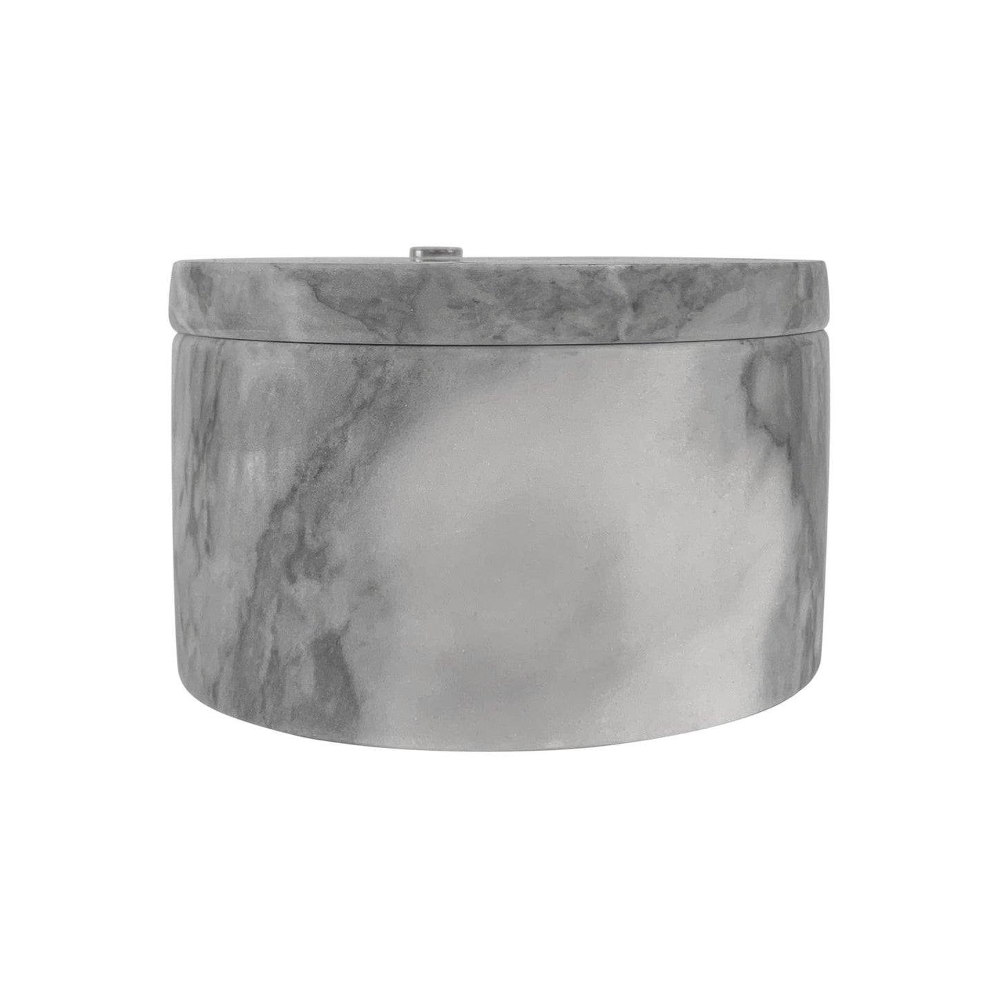 Marble Double Cellar, White, 4” x 4” x 2.5"