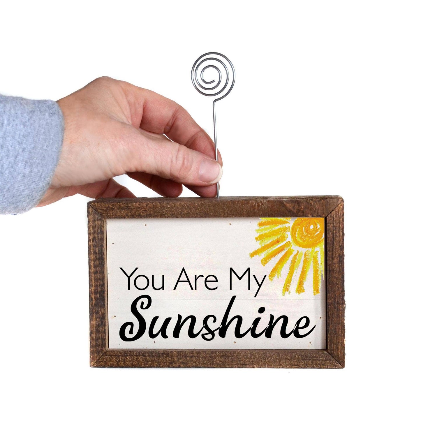 6X4 You Are My Sunshine -Picture Frame Block -