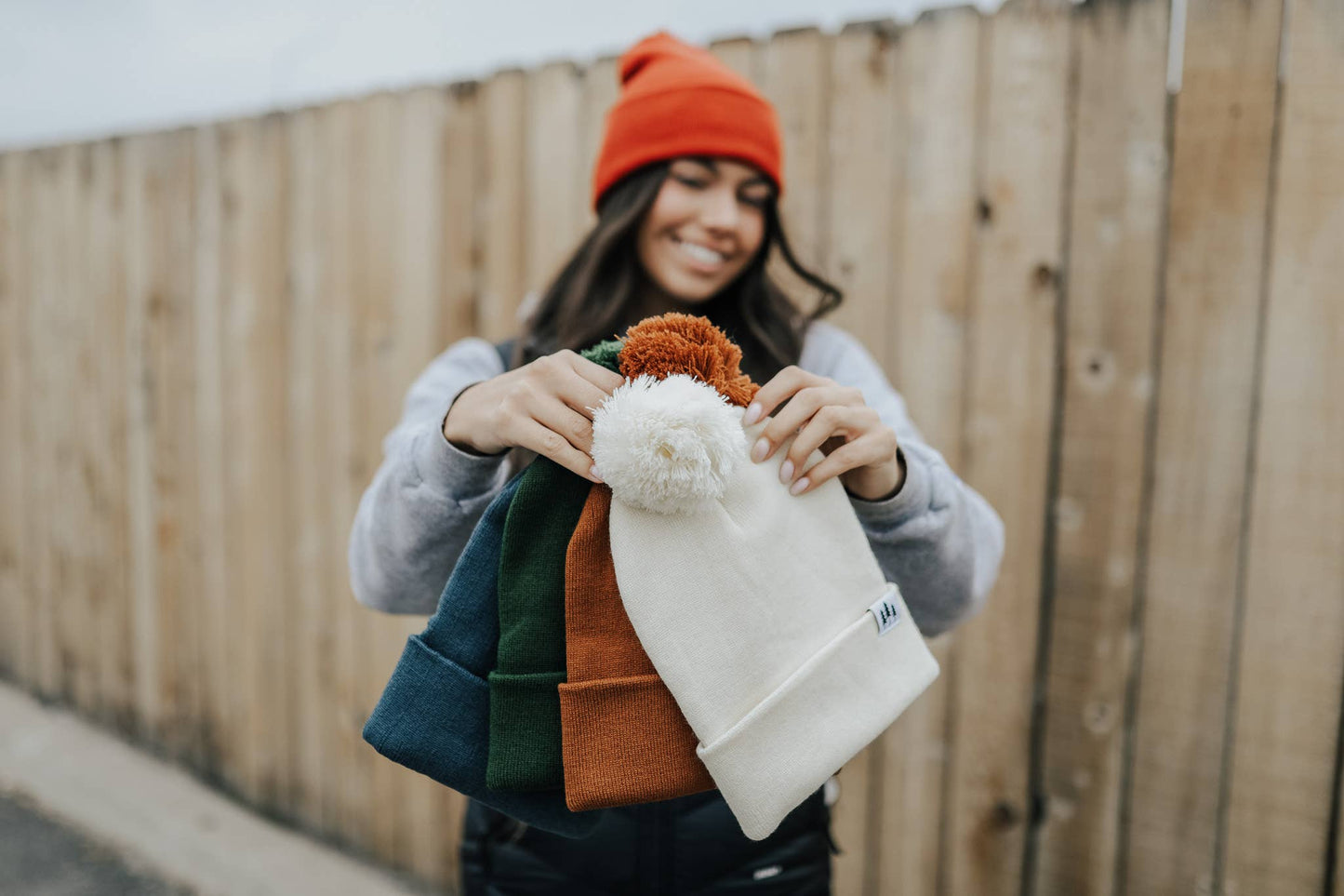 Tree Foldover Woman's Beanie