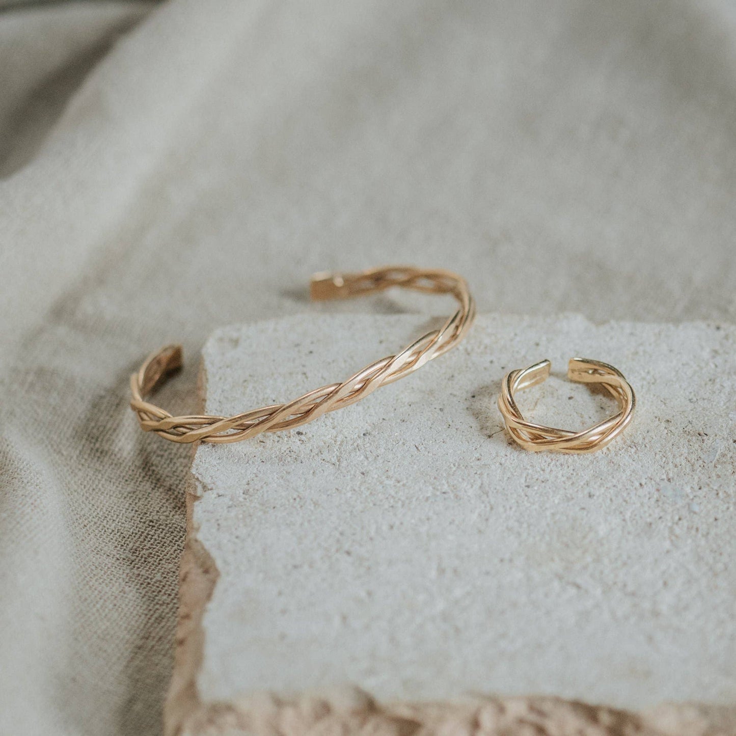 Sinnet Rings // Demi-Fine Gold