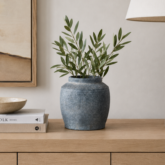 Winnie Charcoal Vase