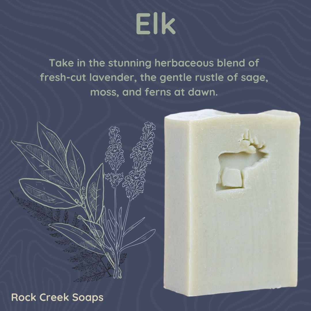 Elk Bar Soap | Lavender & Sage