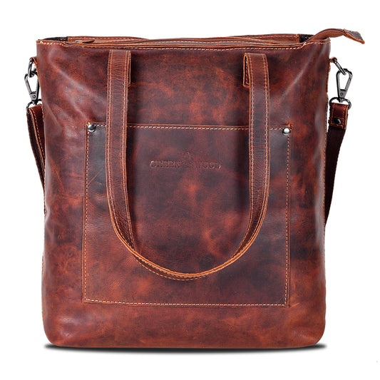 Classic Leather Tote Bag Bunbury