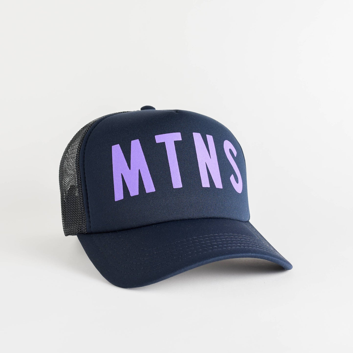 MTNS Recycled Woman's Trucker Hat - navy