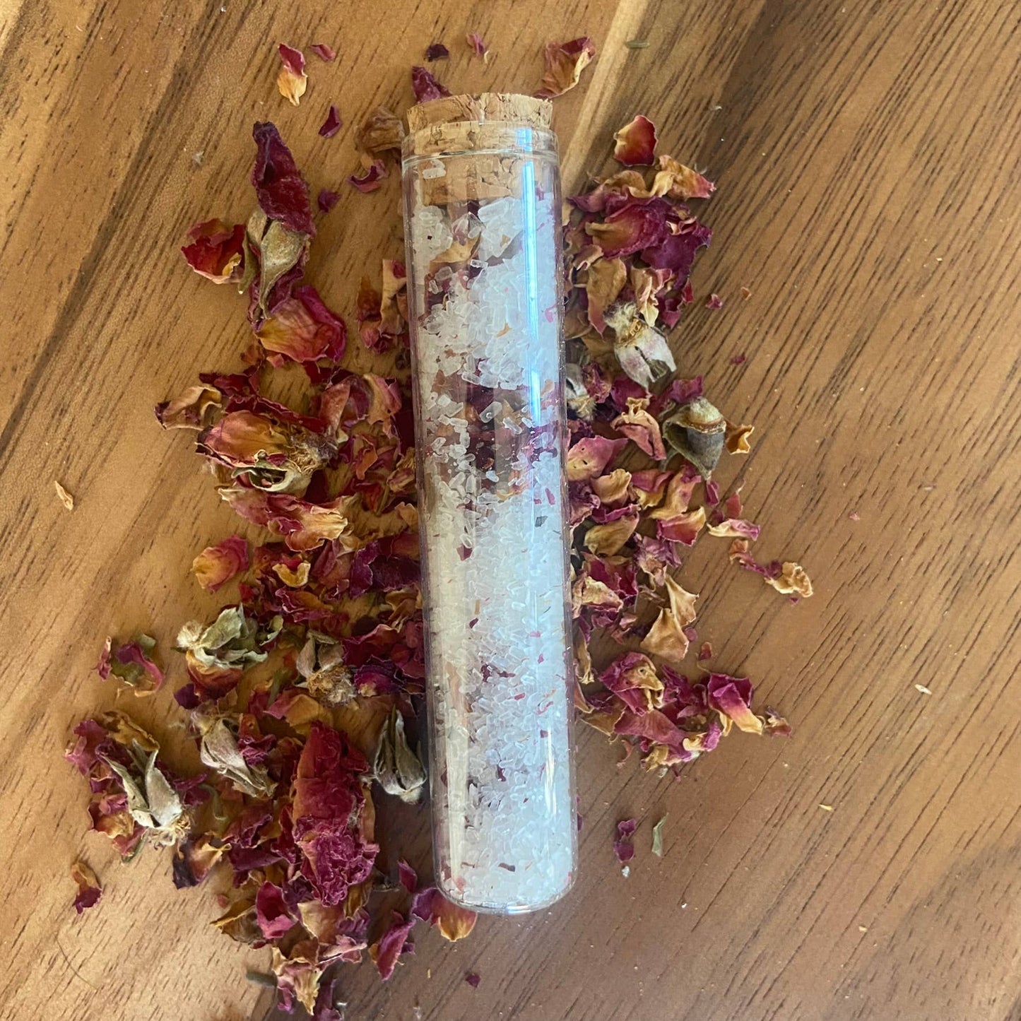 Herbal Bath Soak Test Tubes | Made With Dried Flowers