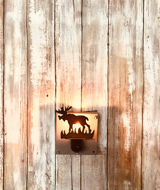 Moose Image Lodge Nightlight