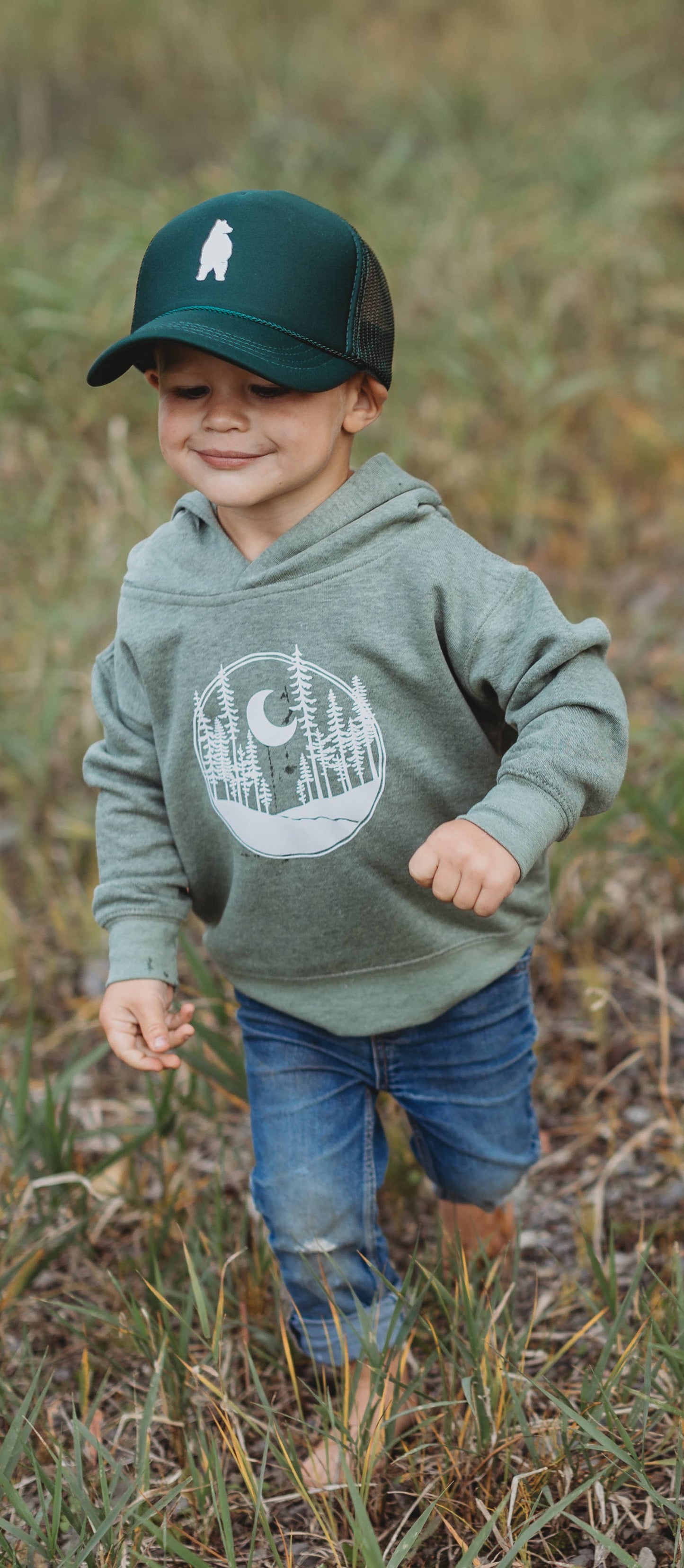 Crescent Moon Toddler Hoodie