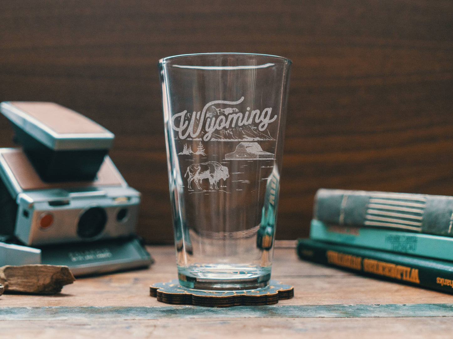 Wyoming State Drinking Glasses