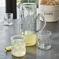 Hammered Glass - Cheers