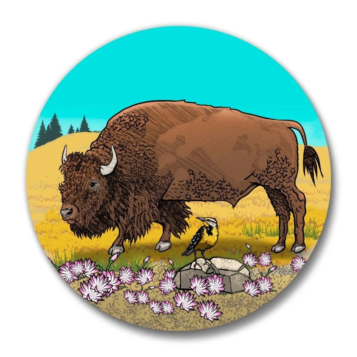 Buffalo Magnetic Bottle Opener
