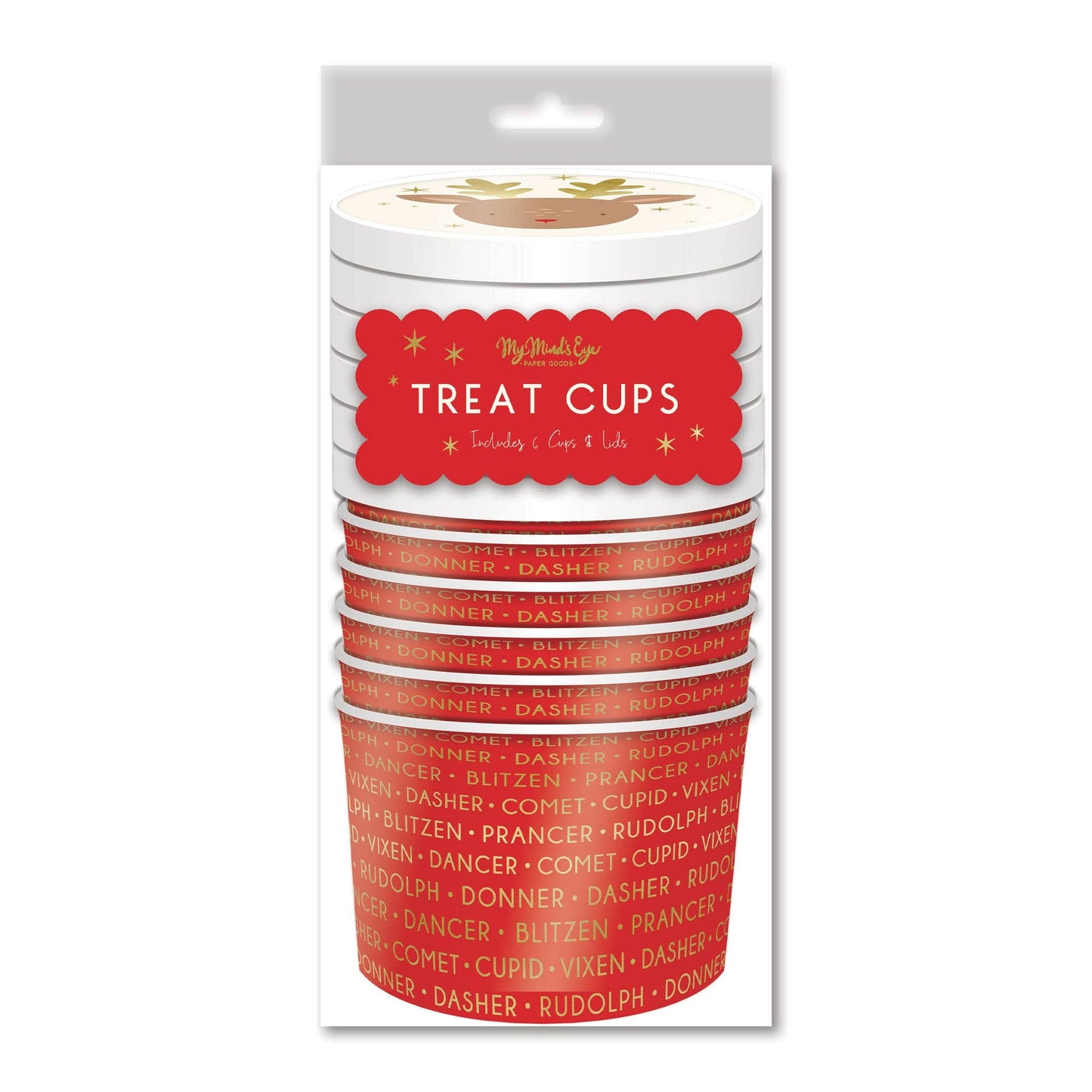 Rudoulph Treat Cups (6 ct)