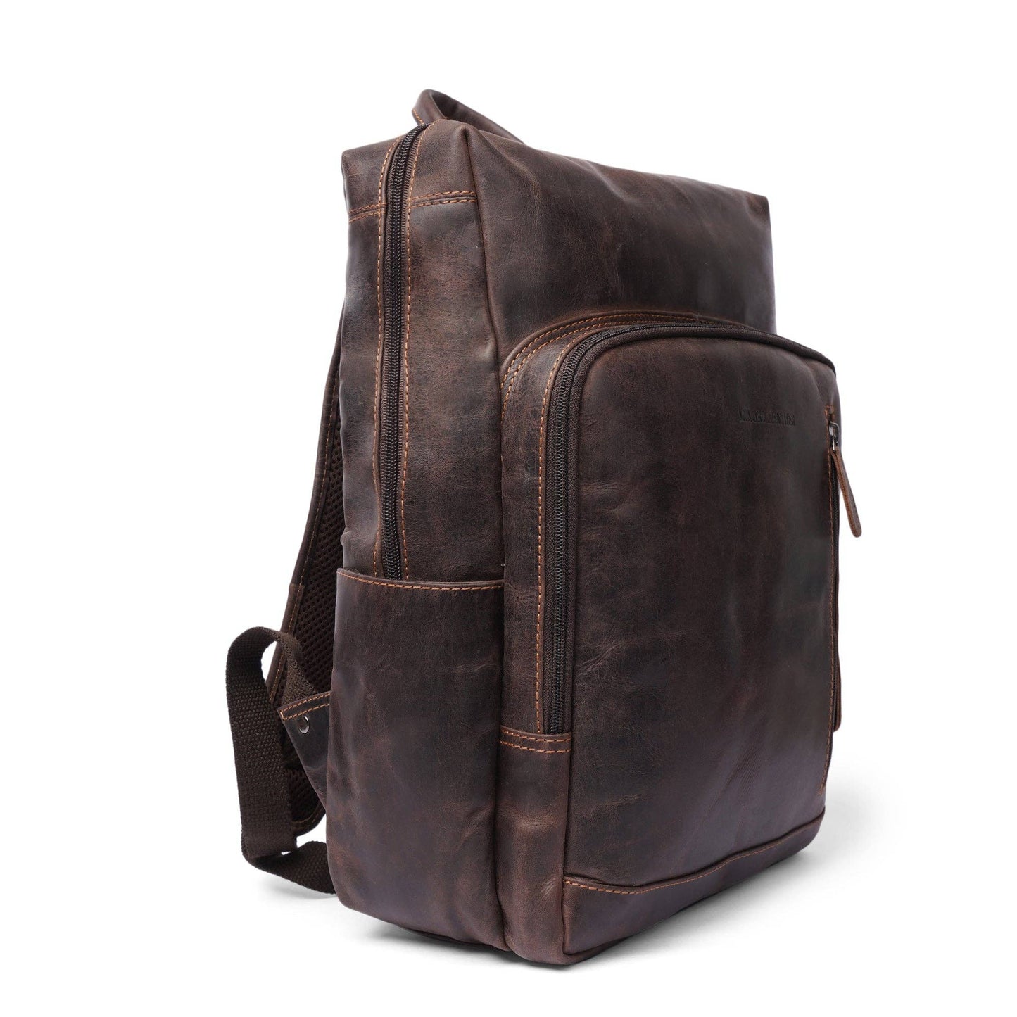 Oslo Leather Laptop Backpack 15.6"
