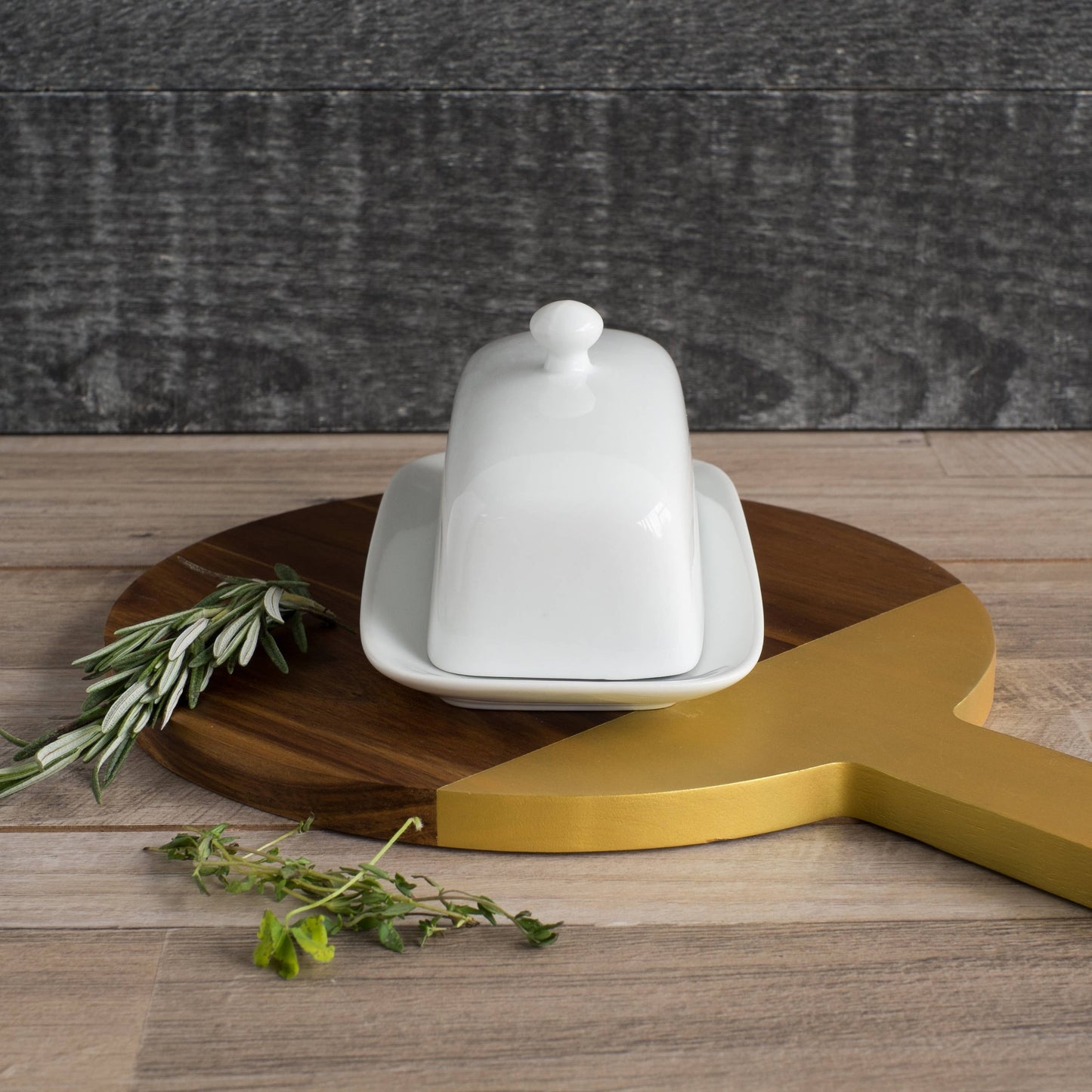 White Butter Rectangular Dish