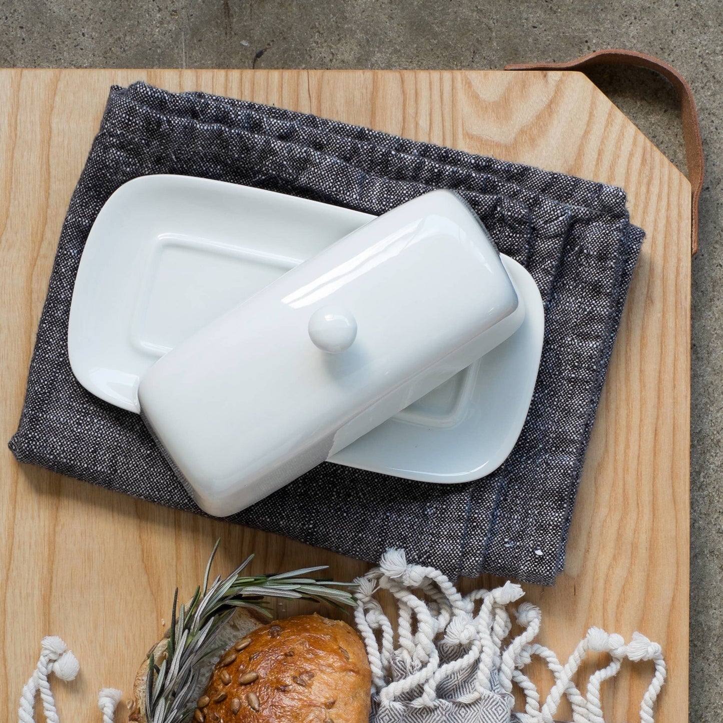 White Butter Rectangular Dish