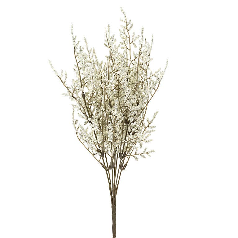 Pastel Floral Spray Stem - 14"H