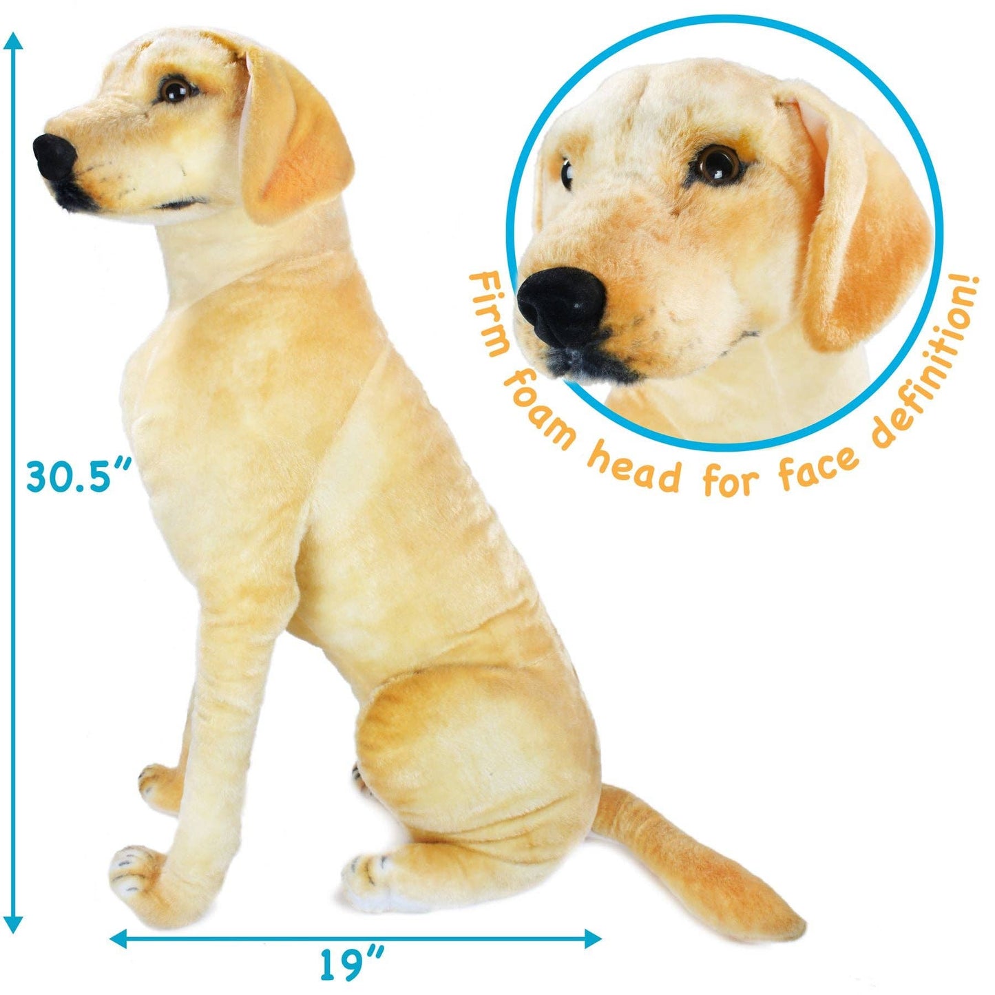 Labrador | 31 Inch Stuffed Animal Plush