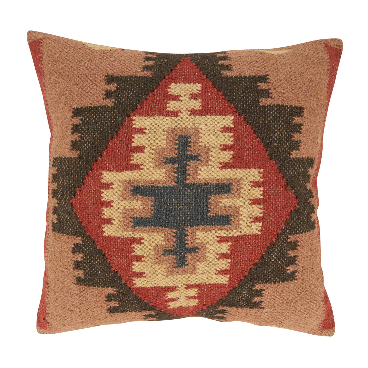Kilim Design Pillow - Down Filled