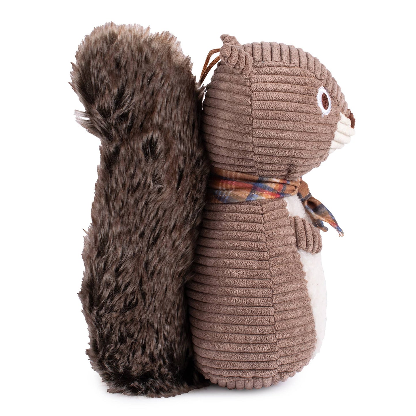 Pendleton Plush Squirrel Dog Toy