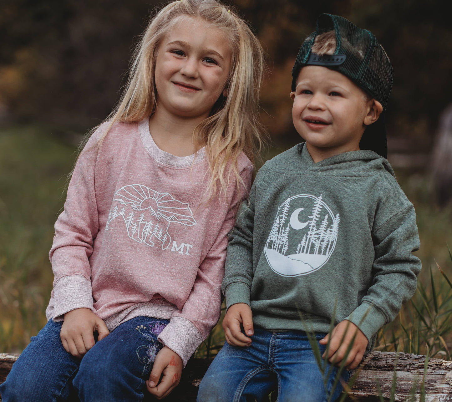 Crescent Moon Toddler Hoodie