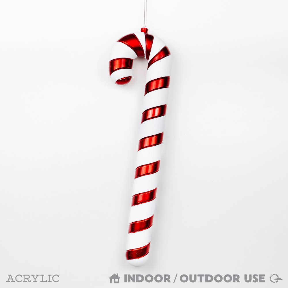 24" Stripe Christmas ornament