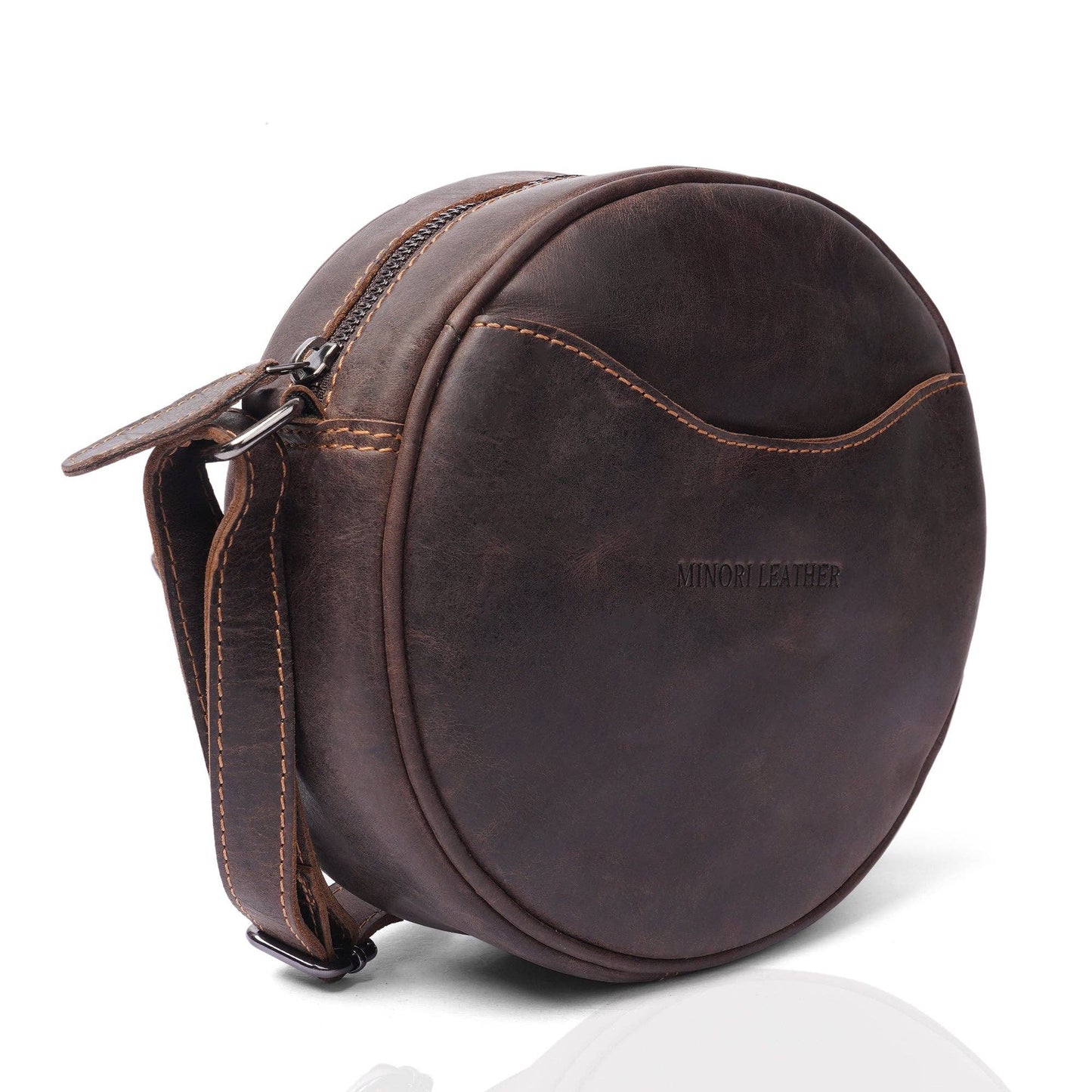 Luna Leather Crossbody Bag