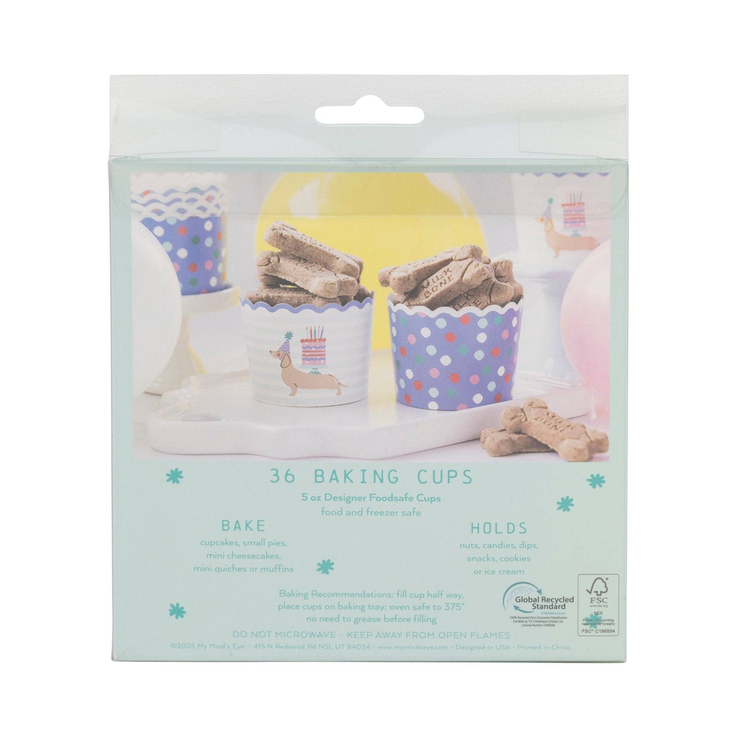 Birthday Baking Cup