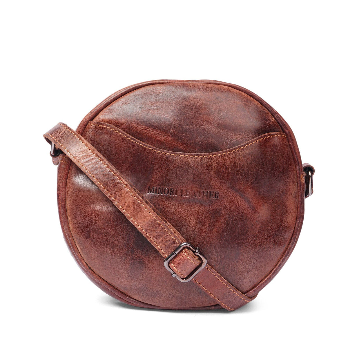 Luna Leather Crossbody Bag