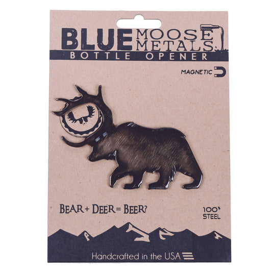 Bear+Deer=BEER Bottle Opener