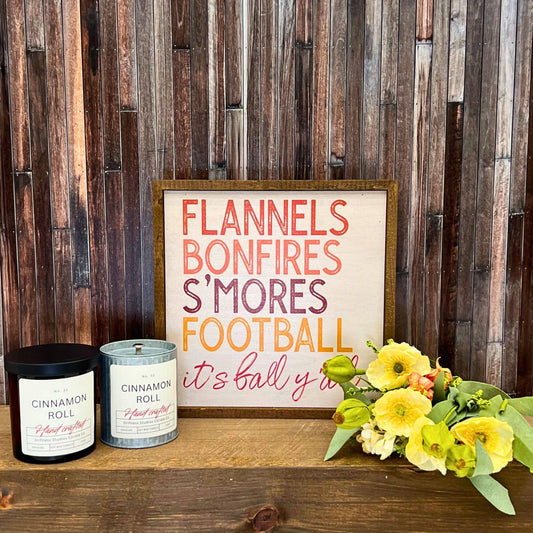 Fall Tin Soy Candle