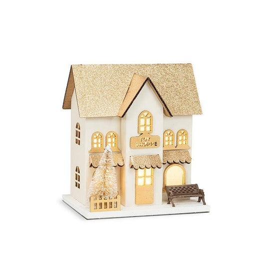 Small Gold Glitter Toy Shop